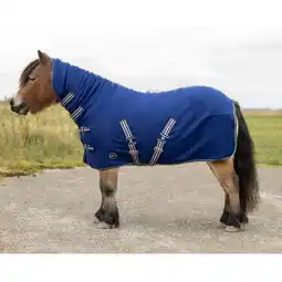 Decathlon Fleecedeken voor shetland met nekdekking QHP aanbieding