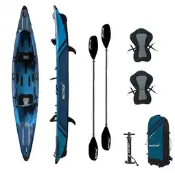 Decathlon Opblaasbare kajak - tweepersoons - Torpedo 2P - 426 x 78 aanbieding