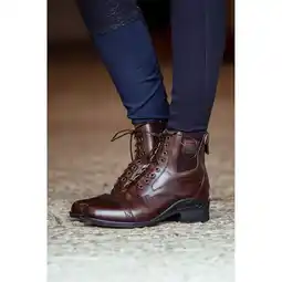 Decathlon Damesleren rijlaarzen B Vertigo Jodhpur Jupiter aanbieding