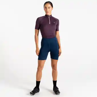 Decathlon Fietsshort Dames Hoge Taille Stretchmateriaal aanbieding