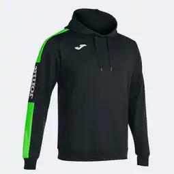 Decathlon Joma zwarte fleece capuchontrui aanbieding