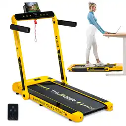 Decathlon Loopband Thunder RACE GOLD PRO FitShow opklapbaar aanbieding