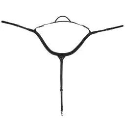 Decathlon Jachtcollier voor paard met handvat QHP aanbieding