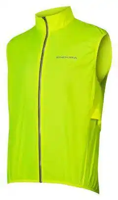 Decathlon Endura Pakagilet Yellow Fluor Cycling Vest aanbieding