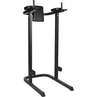 Decathlon Dipstation Pro - Zwart - belastbaar tot 120 kg aanbieding
