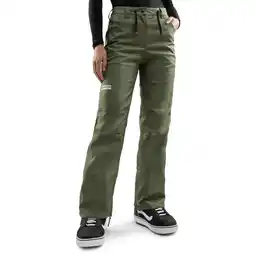 Decathlon Dames Wintersport hardshell snowboard broek P2-W Taiga Groen aanbieding