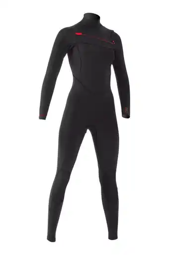 Decathlon 4/3 Puure - Polar Yulex Zip Borst L/S Surfpak Dames aanbieding