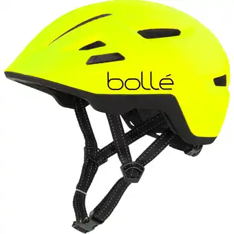 Decathlon Fietshelm STANCE Hi Vis Yellow Matte aanbieding