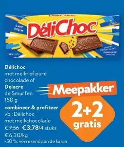 OKay Délichoc Délichoc met melkchocolade aanbieding