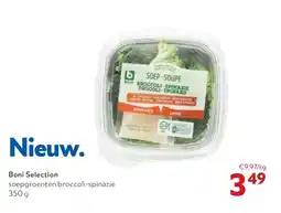 OKay Boni Selection soepgroenten broccoli-spinazie 350 g aanbieding