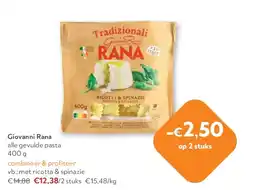 OKay Giovanni Rana met ricotta & spinazie aanbieding