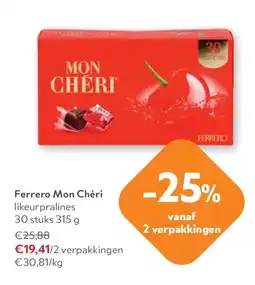 OKay Ferrero Mon Chéri aanbieding