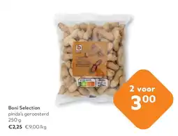 OKay Boni Selection pinda’s geroosterd 250 g aanbieding