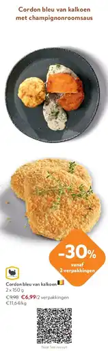 OKay Cordon bleu van kalkoen aanbieding