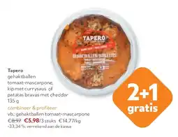 OKay Tapero gehaktballen tomaat-mascarpone aanbieding