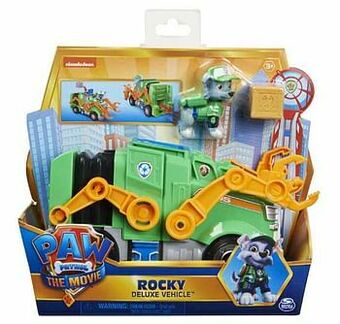 ToyChamp PAW Patrol the Movie luxe voertuig met Rocky aanbieding
