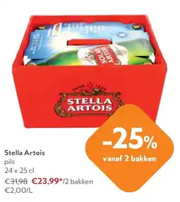 OKay Stella Artois pils 24 x 25 cl aanbieding