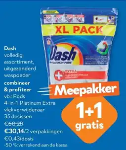 OKay Dash Pods 4-in-1 Platinum Extra vlekverwijderaar 35 dosissen aanbieding
