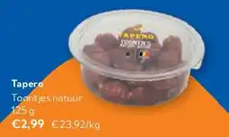 OKay Tapero Toontjes natuur 125 g aanbieding