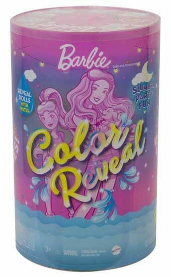 ToyChamp Barbie Color Reveal Slumber aanbieding