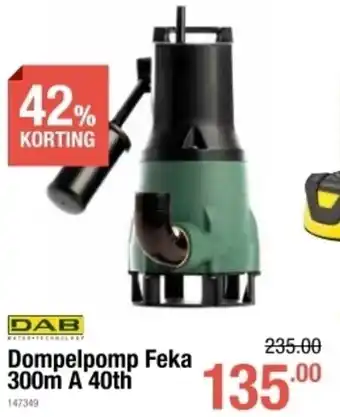 Dompelpomp Feka 300m A 40th