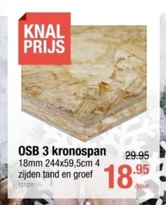 Cevo OSB 3 kronospan aanbieding