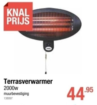 Cevo Terrasverwarmer 2000w aanbieding