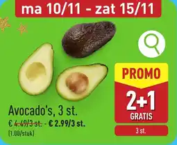 ALDI Avocado's aanbieding