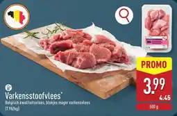 ALDI Varkensstoofvlees aanbieding
