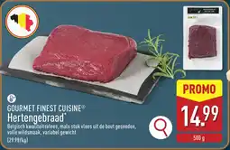 ALDI Gourmet finest cuisine hertengebraad aanbieding