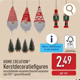 ALDI Home Creation Kerstdecoratiefiguren aanbieding