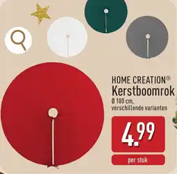 ALDI Home creation kerstboomrok aanbieding