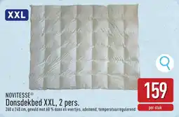 ALDI Novitesse Donsdekbed XXL aanbieding