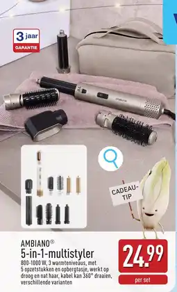 ALDI Ambiano 5 in 1 multistyler aanbieding