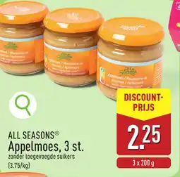 ALDI All Seasons Appelmoes aanbieding
