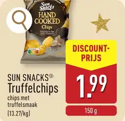 ALDI Sun snacks truffelchips aanbieding
