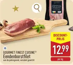 ALDI Gourmet finest cuisine eendenborstfilet aanbieding