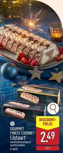 ALDI Gourmet finest cuisine ijstaart aanbieding