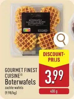 ALDI Gourmet finest cuisine boterwafels aanbieding