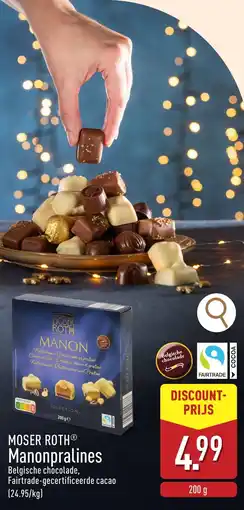 ALDI Moser roth manonpralines aanbieding