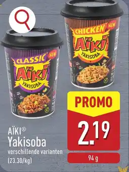 ALDI Aïki yakisoba aanbieding