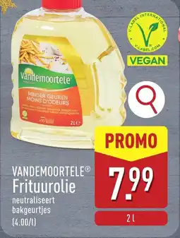 ALDI Vandemoortele frituurolie aanbieding