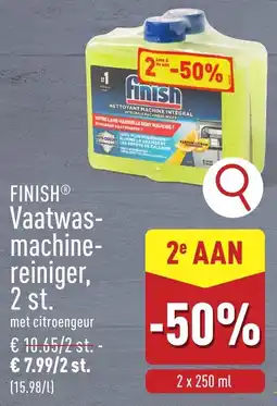 ALDI Finish vaatwasmachinereiniger aanbieding