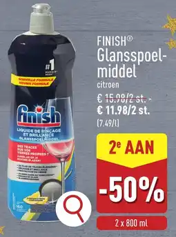 ALDI Finish glansspoelmiddel aanbieding