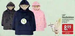 ALDI L&D Hoodiedeken aanbieding