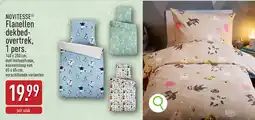 ALDI Novitesse flanellen dekbedovertrek aanbieding