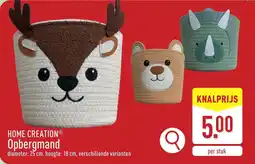 ALDI Home creation opbergmand aanbieding