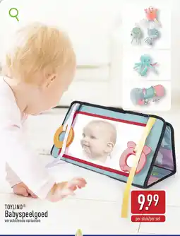 ALDI Toylino Babyspeelgoed aanbieding