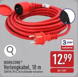 ALDI Workzone Verlengkabel aanbieding