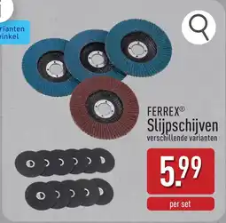 ALDI Ferrex slijpschijven aanbieding